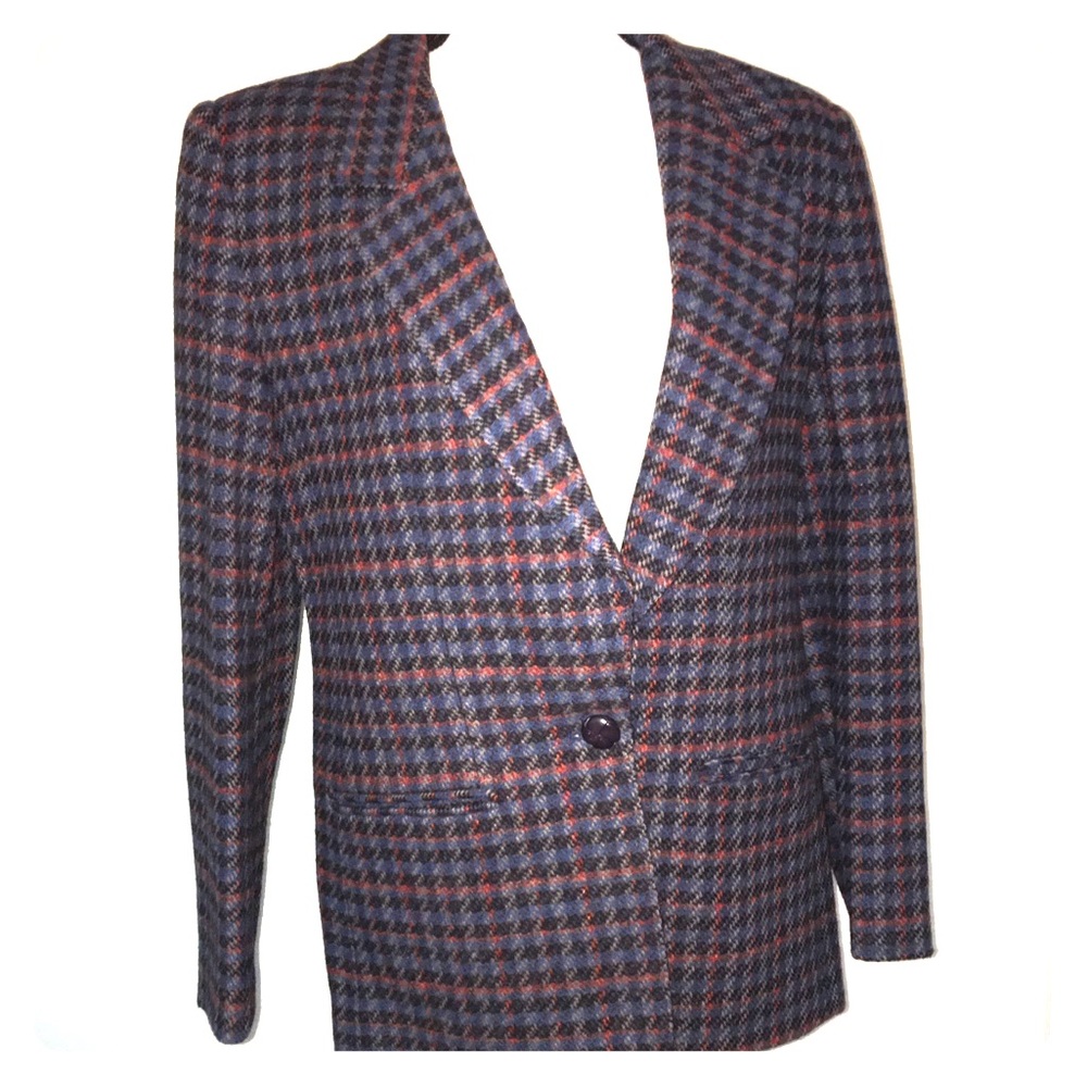 Vintage Giorgio San Angelo Lined Wool Blazer